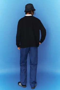 boohooMAN Fixed Waist Relaxed Fit Trouser | UK| Trousers