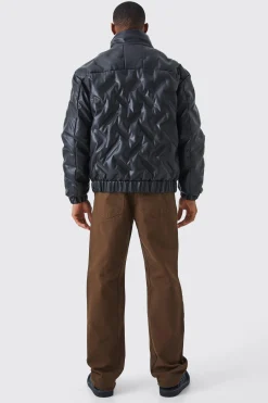 boohooMAN Fixed Waist Relaxed Gusset Applique Trouser | UK| Trousers