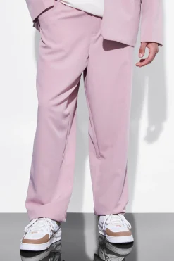 boohooMAN Fixed Waist Relaxed Leg Trousers | UK| Suits & Tailoring