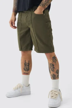 boohooMAN Fixed Waist Relaxed Pintuck Shorts | UK| Shorts