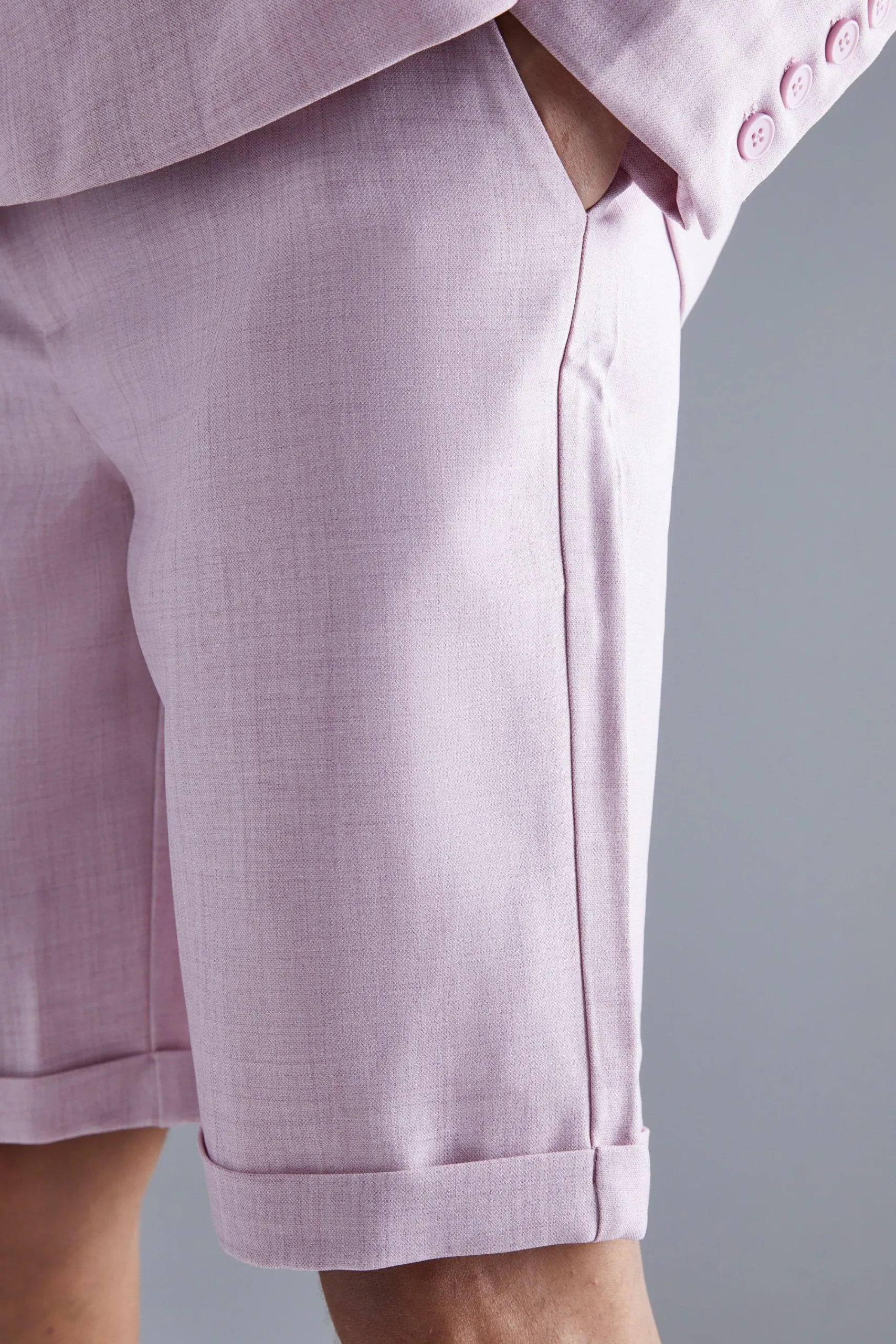 boohooMAN Fixed Waist Relaxed Suit Shorts | UK| Suits & Tailoring