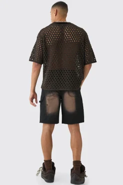 boohooMAN Fixed Waist Relaxed Washed Carpenter Short | UK| Shorts