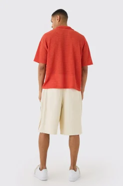 boohooMAN Fixed Waist Side Pintuck Parachute Shorts | UK| Shorts