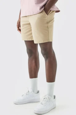 boohooMAN Fixed Waist Skinny Fit Chino Shorts | UK| Shorts