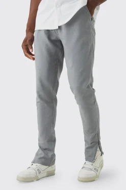boohooMAN Fixed Waist Skinny Linen Trouser | UK| Trousers