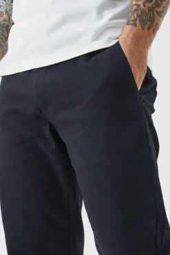 boohooMAN Fixed Waist Slim Cropped Chino | UK| Trousers