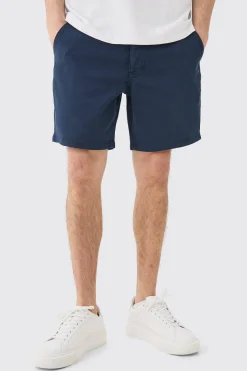 boohooMAN Fixed Waist Slim Fit Chino Shorts | UK| Shorts