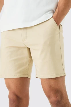 boohooMAN Fixed Waist Skinny Fit Chino Shorts | UK| Shorts