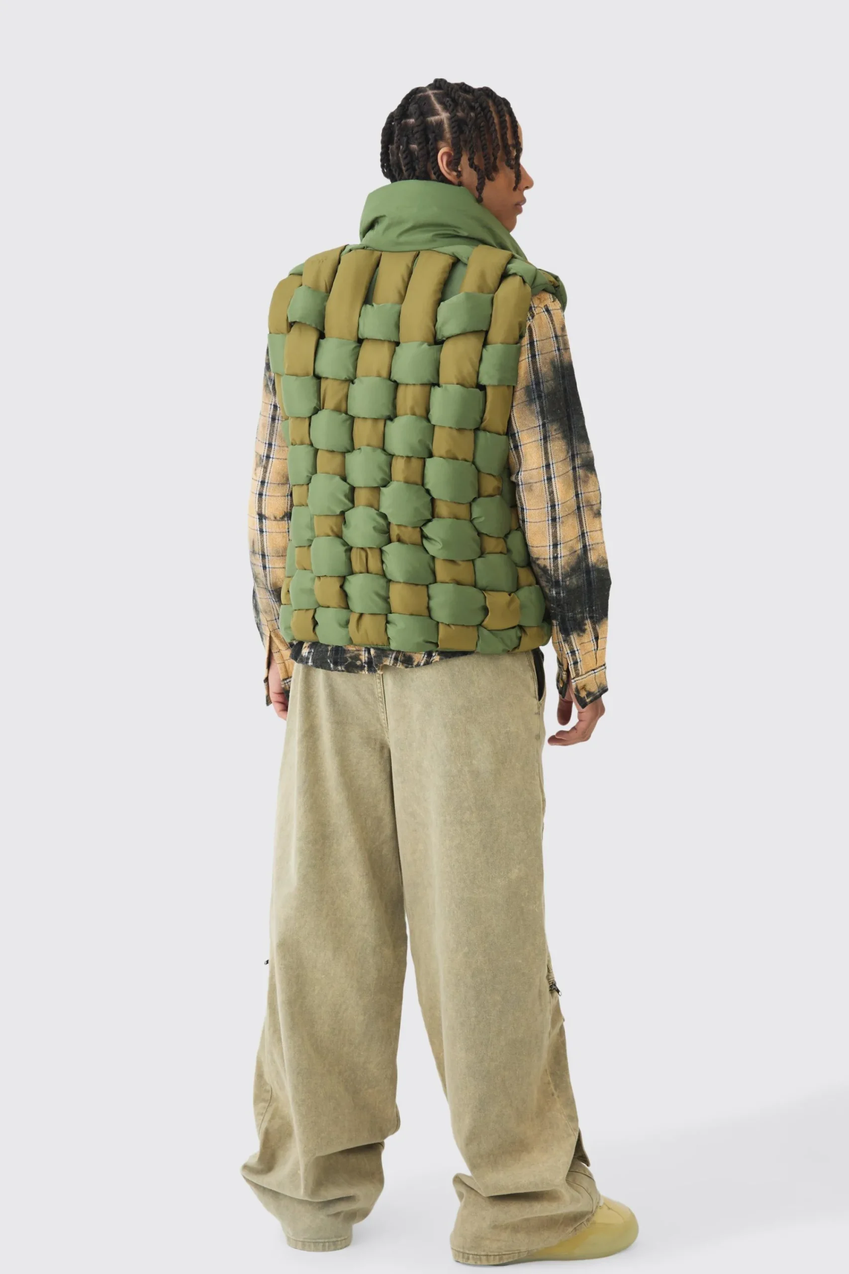 boohooMAN Fixed Waist Washed Baggy Extreme Cargo Trouser | UK| Trousers|Cargos