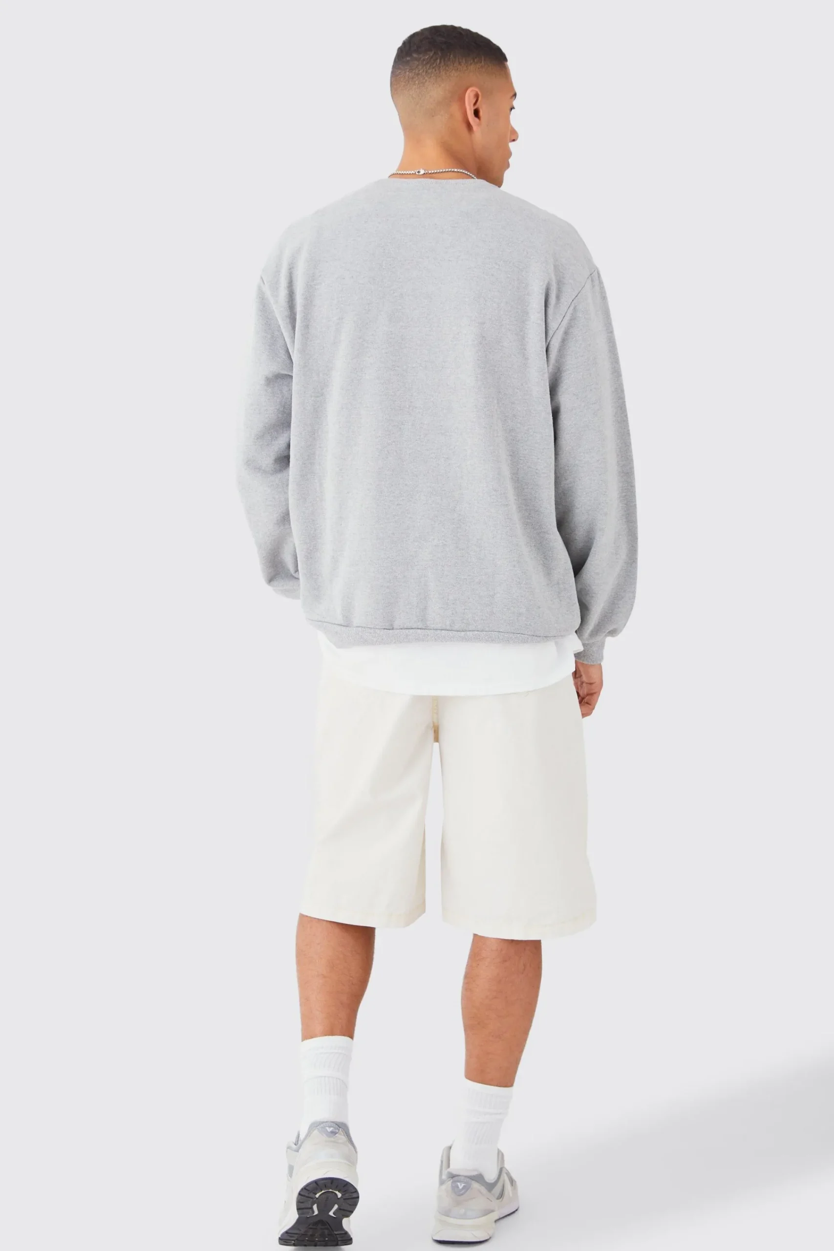 boohooMAN Fixed Waist Washed Longer Length Shorts | UK| Shorts