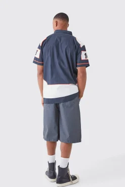 boohooMAN Fixed Waist Washed Twill Jorts | UK| Trousers