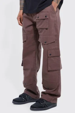 boohooMAN Fixed Waistband Relaxed Fit Cargo Trousers | UK| Trousers|Cargos