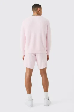 boohooMAN Fluffy Relaxed Short In | UK| Shorts