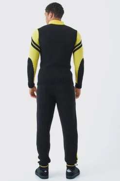 boohooMAN Funnel Neck Zip Through Knitted Jacket | UK| Coats & Jackets