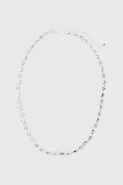 boohooMAN Gem Chain Necklace In | UK| Jewellery & Watches