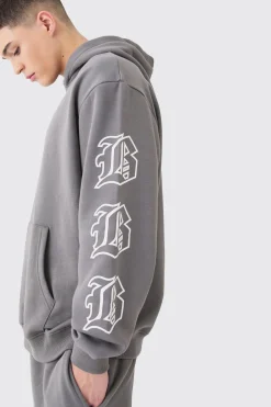 boohooMAN Gothic B Oversized Gusset Tracksuit | UK| Tracksuits