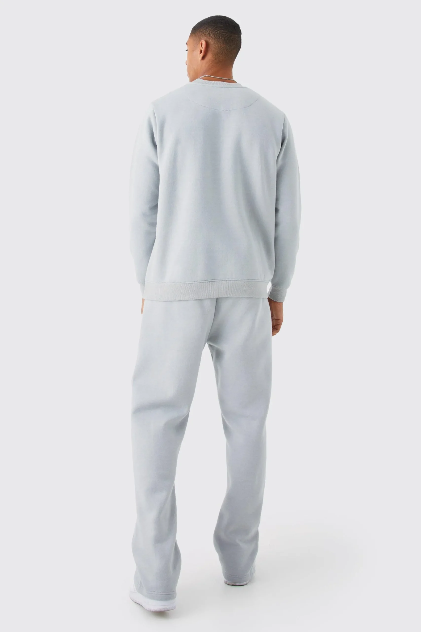 boohooMAN Graffiti Print Sweatshirt Tracksuit | UK| Tracksuits