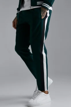 boohooMAN Tailored Varsity Bomber And Trouser Set | UK| Sets & Co-Ords