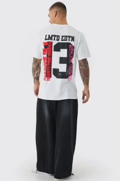 Grunge Varsity Printed T-Shirt | UK^boohooMAN Hot