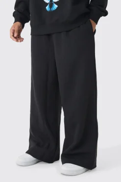 boohooMAN 330GSM Extreme Wide Leg Basic Jogger | UK| Joggers