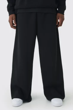 boohooMAN 330GSM Extreme Wide Leg Basic Jogger | UK| Joggers