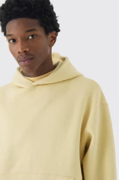 boohooMAN 330GSM Oversized Boxy Basic Hoodie | UK| Hoodies & Sweatshirts