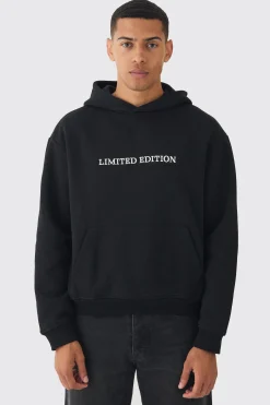 boohooMAN 330GSM Oversized Boxy Limited Edition Hoodie | UK| Hoodies & Sweatshirts