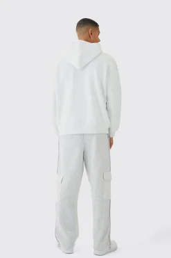 boohooMAN 330GSM Oversized Zip Through Hoodie | UK| Hoodies & Sweatshirts