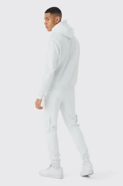 boohooMAN 330GSM Skinny Fit Cargo Jogger | UK| Joggers