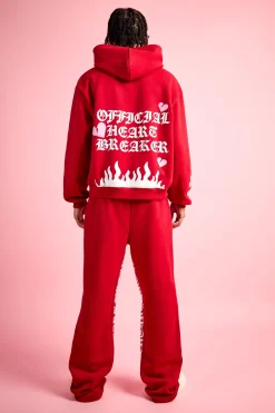 boohooMAN Heart Breaker Gusset Jogger | UK| Trousers|Joggers