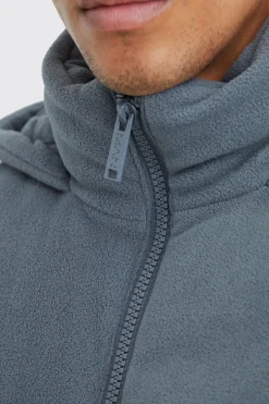 boohooMAN Heavy Fleece Hooded Puffer | UK| Coats & Jackets