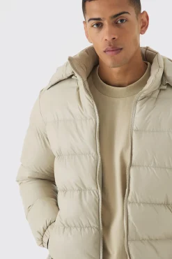 boohooMAN High Shine Padded Puffer Jacket In | UK| Coats & Jackets