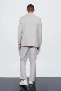 boohooMAN High Shine Trim Single Breasted Suit | UK| Suits & Tailoring