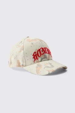 boohooMAN Homme Camo Cap In | UK| Hats & Caps