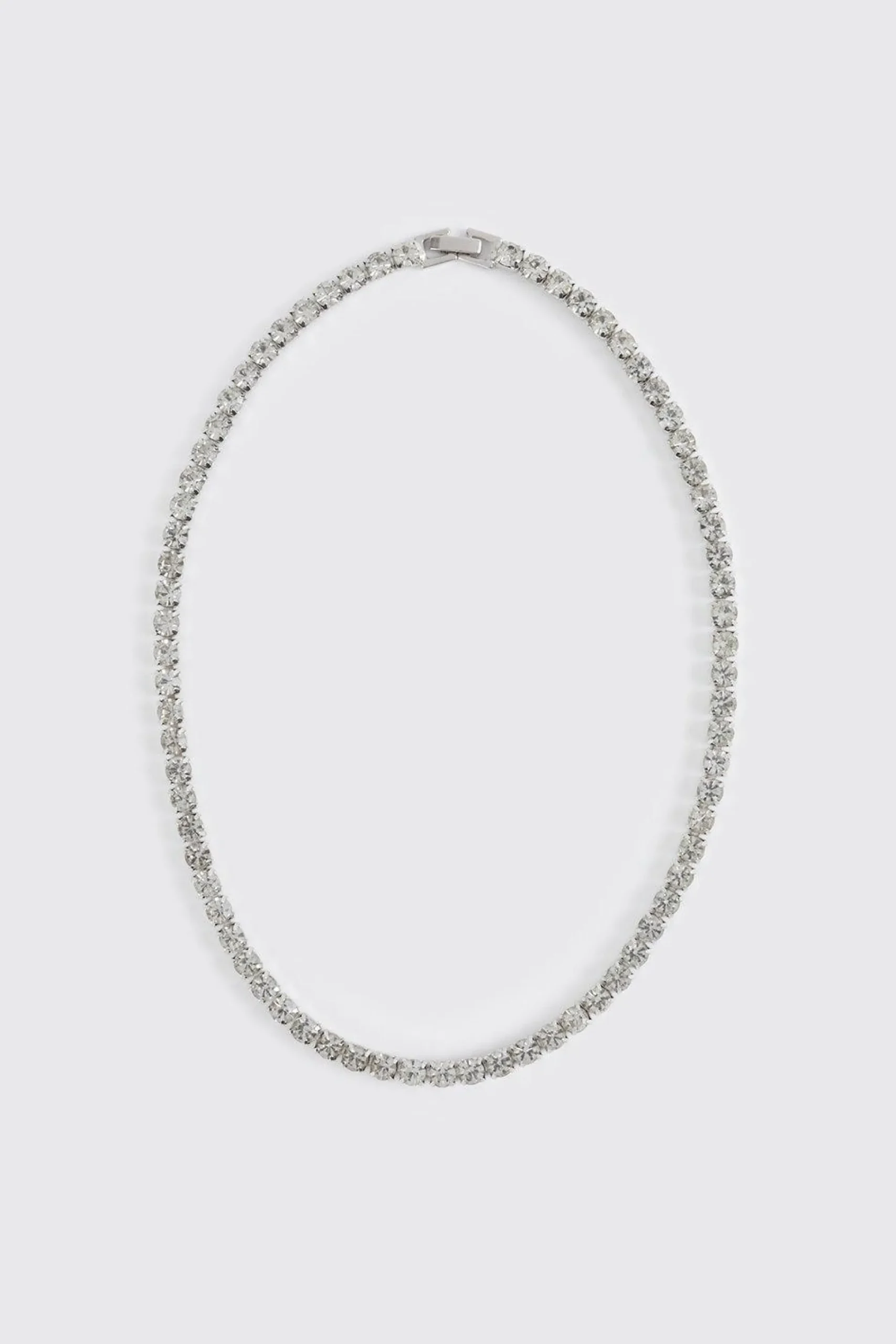 boohooMAN Iced Chain Necklace | UK| Jewellery & Watches