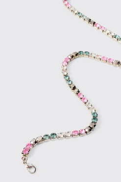 boohooMAN Iced Necklace In | UK| Jewellery & Watches