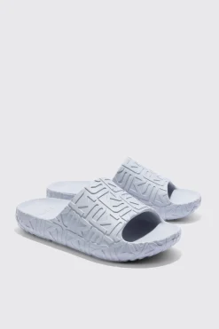 boohooMAN Inflated Bm Moulded Slider | UK| Sliders & Slippers