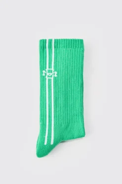 boohooMAN Jacquard BM Sports Stripe Sock In | UK| Underwear & Socks|Underwear & Socks