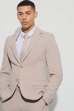 boohooMAN Jersey Skinny Single Breasted Suit Jacket | UK| Suits & Tailoring
