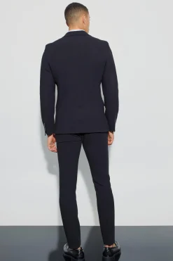 boohooMAN Jersey Skinny Suit Trousers | UK| Suits & Tailoring