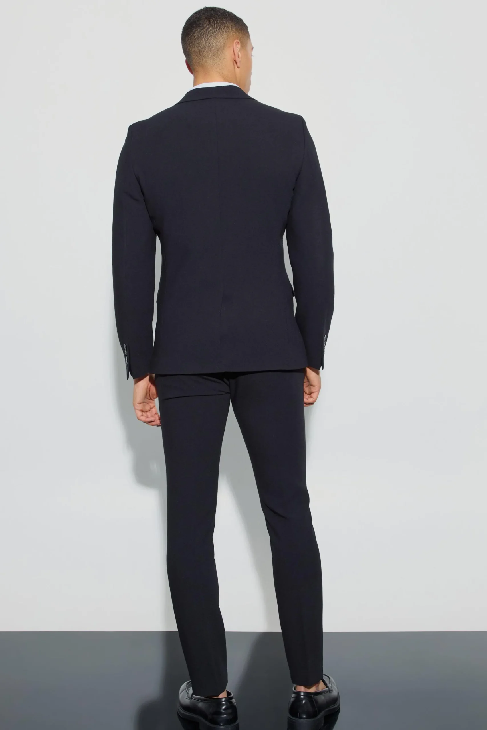 boohooMAN Jersey Skinny Suit Trousers | UK| Suits & Tailoring
