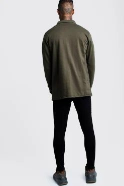 boohooMAN Jersey Utility Button Through Overshirt | UK| Shirts