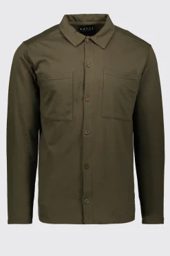 boohooMAN Jersey Utility Button Through Overshirt | UK| Shirts