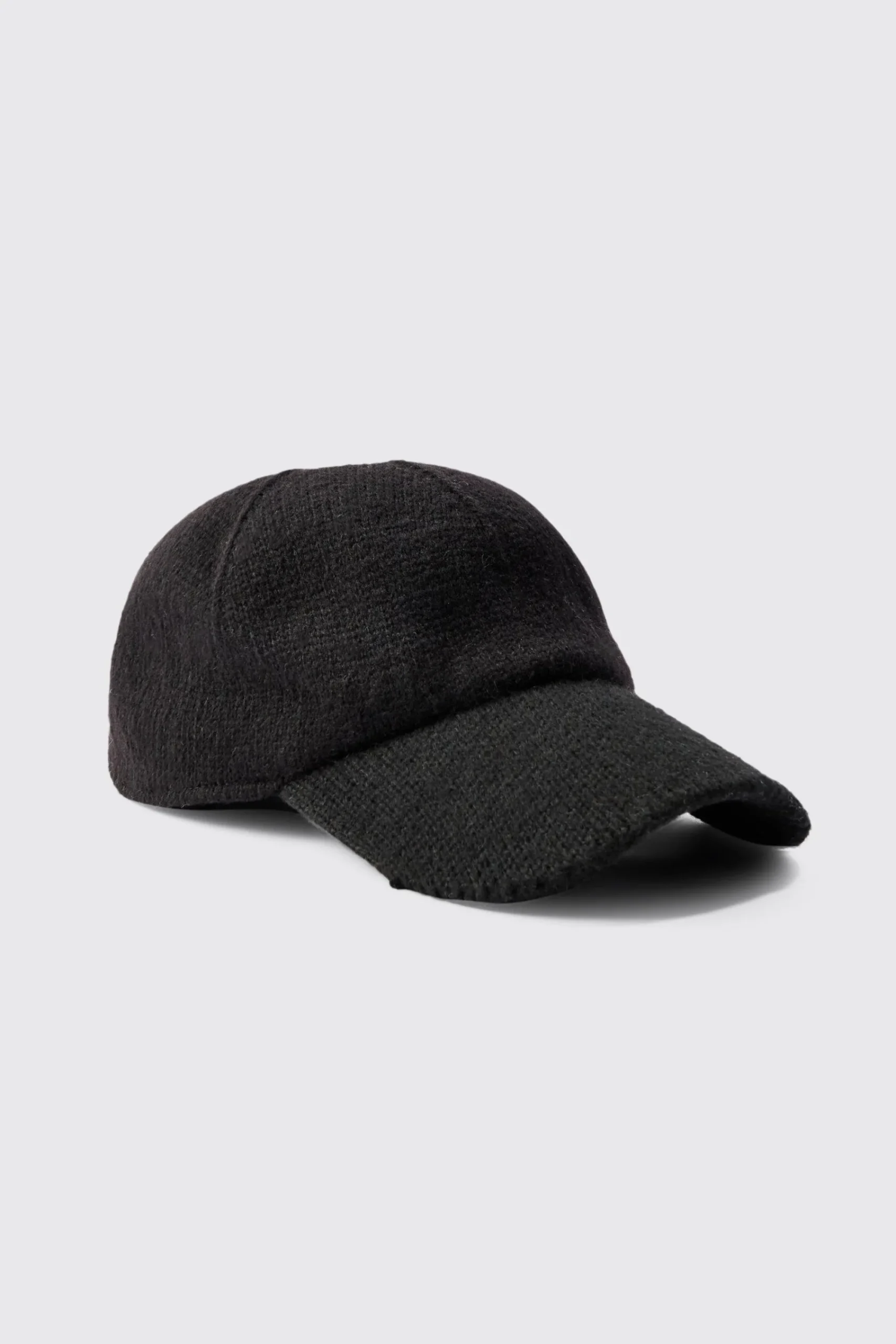 boohooMAN Knitted Baseball Cap | UK| Hats & Caps