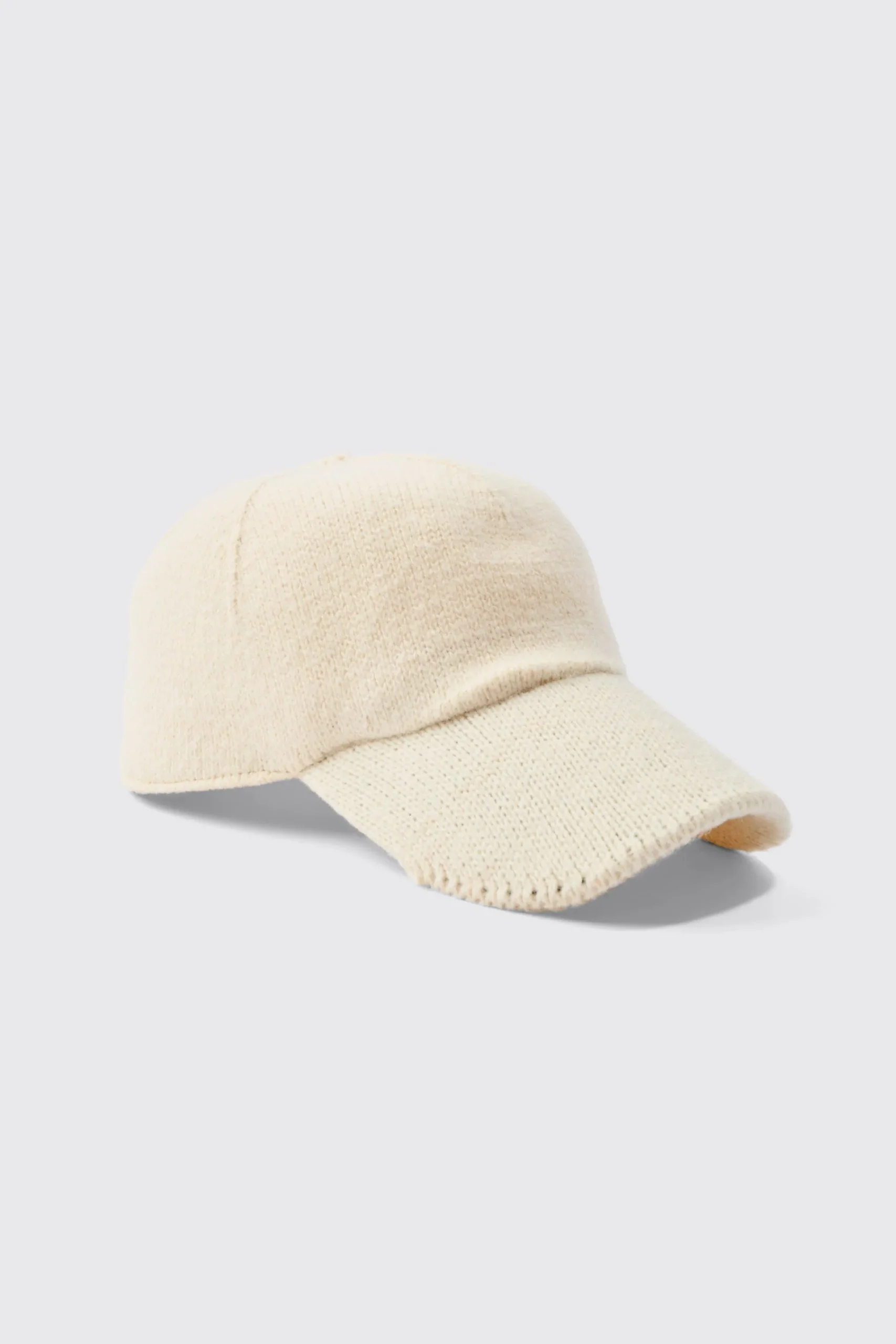 boohooMAN Knitted Baseball Cap | UK| Hats & Caps