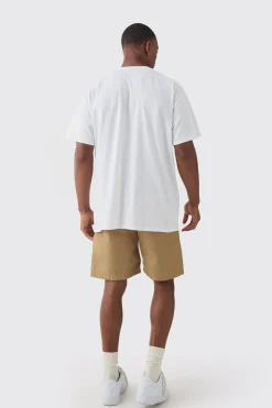 boohooMAN Limited Edition Nylon Elastic Waist Cargo Shorts | UK| Shorts