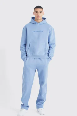 boohooMAN Limited Oversized Hooded Gusset Tracksuit | UK| Tracksuits