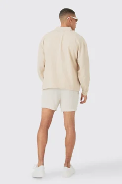 boohooMAN Linen Button Up Overshirt | UK| Shirts