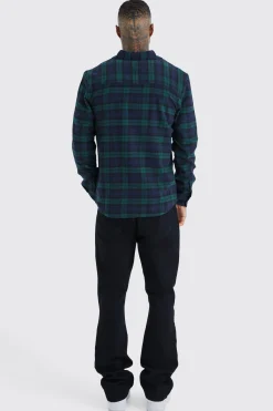 boohooMAN Long Sleeve Classic Check Shirt | UK| Shirts