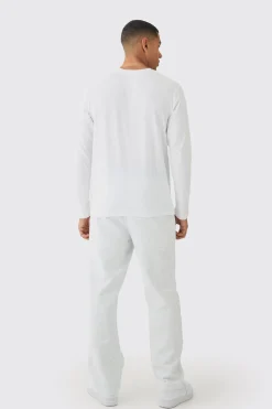 Long Sleeve Crew Neck T-shirt | UK^boohooMAN Best